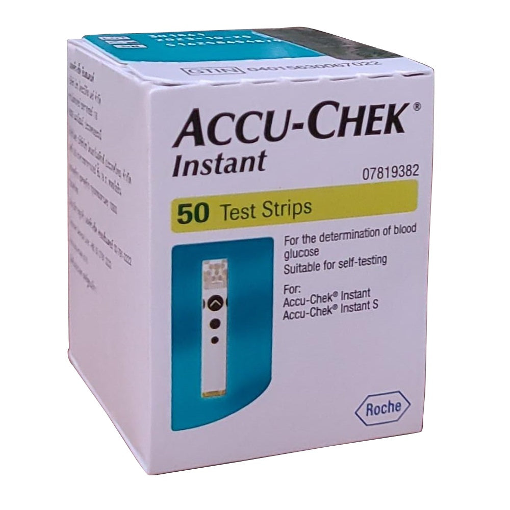 Accu-Chek Instant - 50 Test Strips – JPCare.in