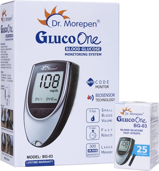 Dr Morpen GlucoOne Blood Glucose Monitoring System